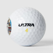 Witte Wolf Golfballen (Logo)