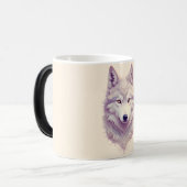 Witte Wolf - Mok (Voorkant links)