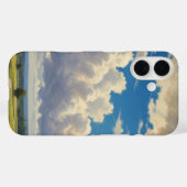 Witte wolken en heldere blauwe lucht Case-Mate iPhone case (Achterkant (horizontaal))