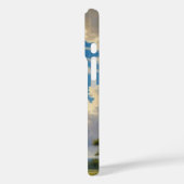 Witte wolken en heldere blauwe lucht Case-Mate iPhone case (Achterkant / Links)