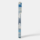 Witte wolken en heldere blauwe lucht Case-Mate iPhone case (Achterkant / Rechts)