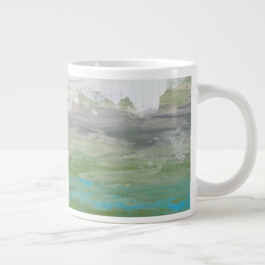 Witte wolken Het prachtige landschap overzien Grote Koffiekop (Rechts)