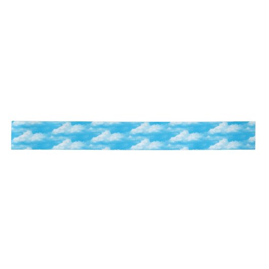 Witte Wolken op Blauw Lint (Voorkant)