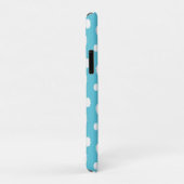 Witte wolken op een blauwe achtergrond Case-Mate iPhone case (Achterkant/rechts)
