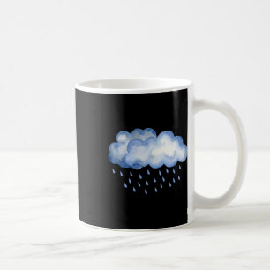 Witte Wolken Regen Drop Kostuum Kerstmis Halloween Koffiemok