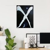 WITTE X POSTER (Thuiskantoor)