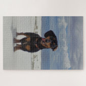 Witte zand legpuzzel (Horizontaal)
