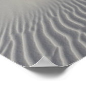 Witte zand poster (Hoek)