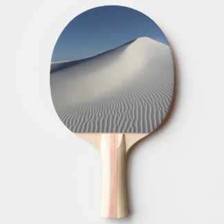 Witte zand tafeltennisbatje