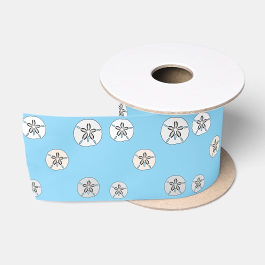 Witte zanddollars lint (Spoel)