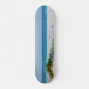 Witte zandstrand Florida Kustlijn Skateboard