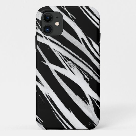 witte zebra Case-Mate iPhone case (Achterkant)