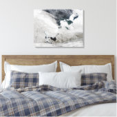 Witte Zee, Rusland Canvas Afdruk (Insitu (Slaapkamer))