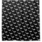 Witte Zeemeermin duiken Thunder_Cove Douchegordijn (Voorkant)