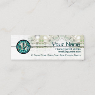 Witte Zenfasi Small Business CARD Mini Visitekaartje