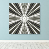 Witte Zon Canvas Afdruk (Insitu (Houten vloer))