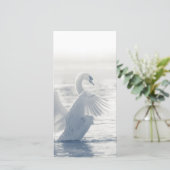 Witte Zwaan Kaart (Staand voorkant)