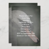 witte zwaan Natuur Kaart (Voorkant / Achterkant)