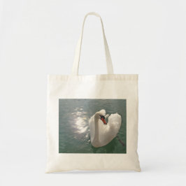  witte zwaan tote bag