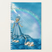 Witte zwanen en engel planner (Voorkant)