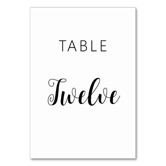 Witte zwarte klassieke bruiloft kaart (Achterkant)