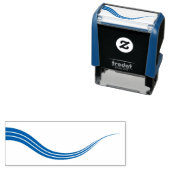 Witte zwarte weg dansen  zelfinktende stempel (In situ)