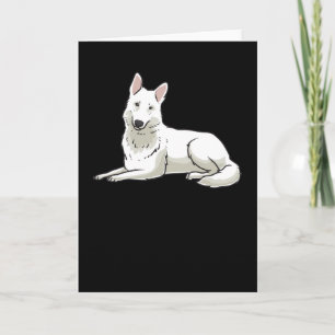 witte zwitserse herder kaart