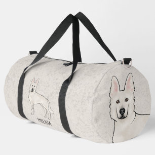 Witte Zwitserse Herdershond Witte GSD Lieve Tekeni Plunjezak