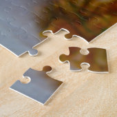 Witte Zwitserse Shepherd Dog Jigsaws. Legpuzzel (Zijkant)