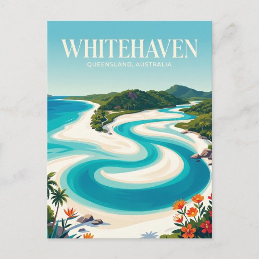 Wittehaven Beach Australië Briefkaart (Voorkant)