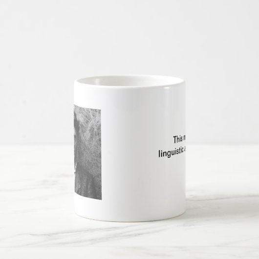 Wittgenstein Abstraction Mug (Centre)