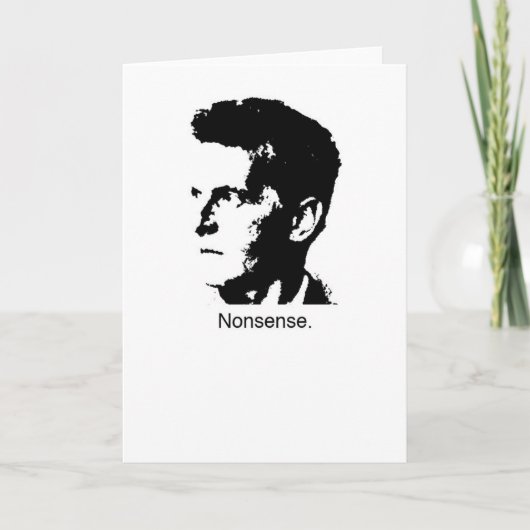 Wittgenstein's charme kaart (Voorkant)