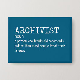 Witty Archivist Definition Button
