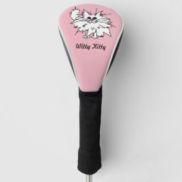 Witty Kat Golf Driver Hoesje Golfheadcover