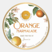 Witty Logo Design Élégant Étiquette de Marmalade o (Devant)