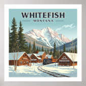  witvis Montana Poster (Voorkant)