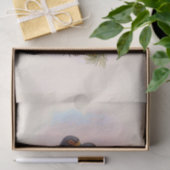 Witvleugelige roodvoetzool, ontkoppeling tissuepapier (Geschenk)