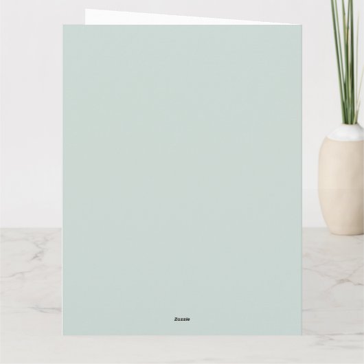 Witziger Weihnachtsbaum Kaart (Achterkant)