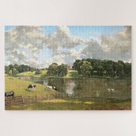 Wivenhoe Park, John Constable Art Jigzaag Puzzle Legpuzzel (Horizontaal)