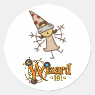 Wizard101 Balanstoetsen Ronde Sticker