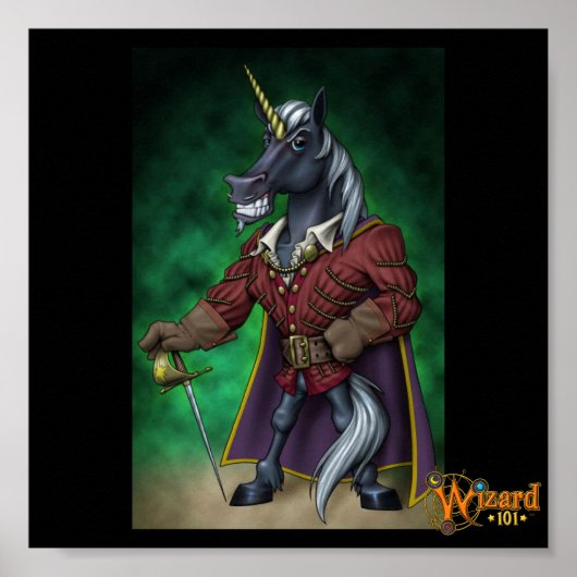 Wizard101 Diego-Poster Poster (Voorkant)