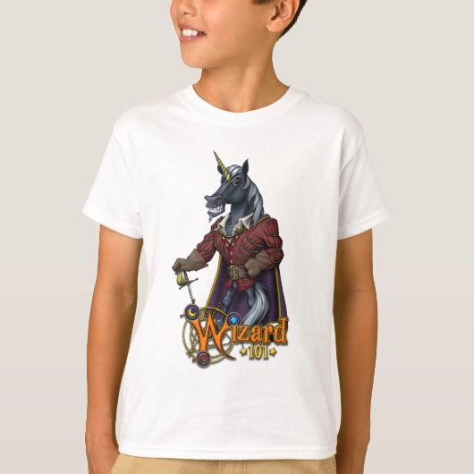 Wizard101 Diego-Shirt T-shirt (Voorkant)