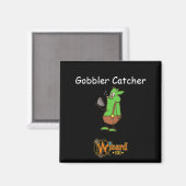 Wizard101 Gobbler Catcher Magnet Magneet (Voorkant / Achterkant)