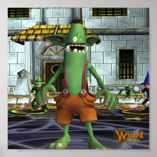 Wizard101 Gobbler-Poster Poster