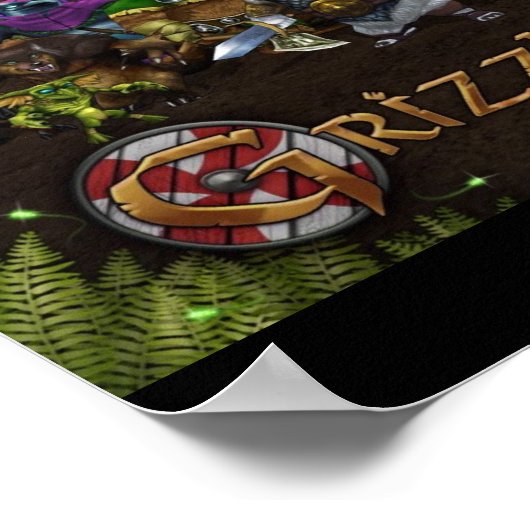 Wizard101 Grizzleheim Poster (Coin)