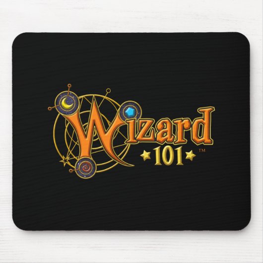Wizard101 Logo Mousepad Muismat (Voorkant)