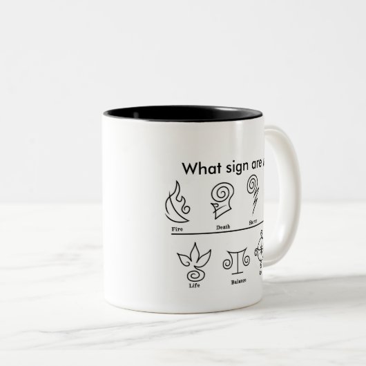 Wizard101 quel signe sont vous ? Tasse (Devant droit)