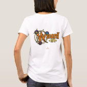 Wizard101 Stationair chassis (zwart-wit) T-shirt (Achterkant)