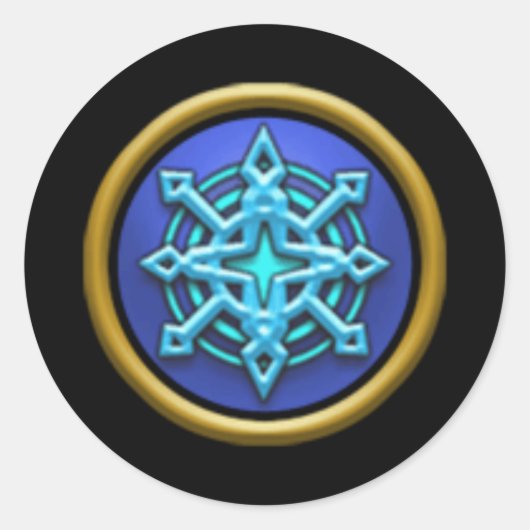 Wizard101 Stickers de l'école de glace (Devant)