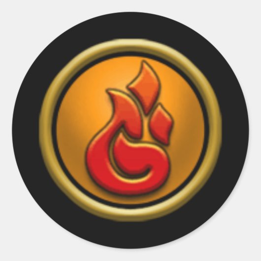 Wizard101 Stickers de l'école de pompiers (Devant)